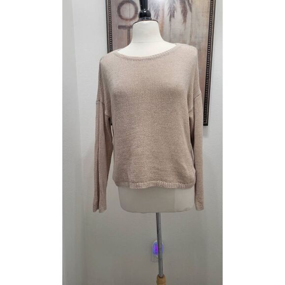 LOFT Petites Tan Sweater - Picture 1 of 7